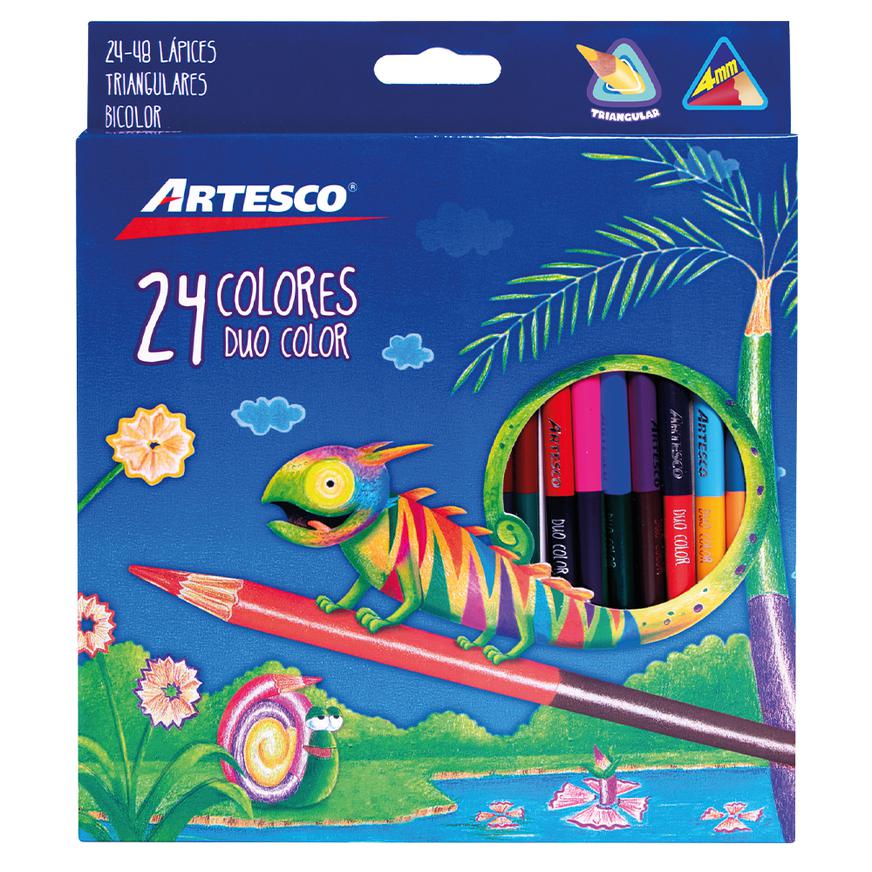 Color Largos Bicolor Artesco Dúo