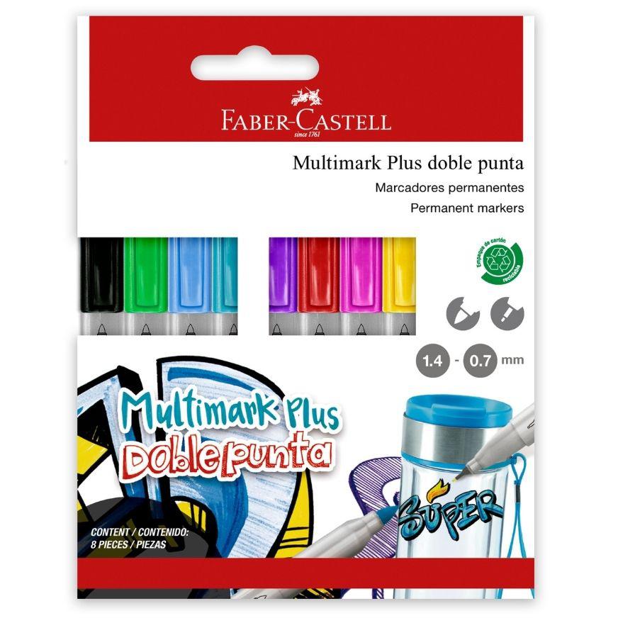 Plumón Indeleble Delgado Faber Castell Multimark