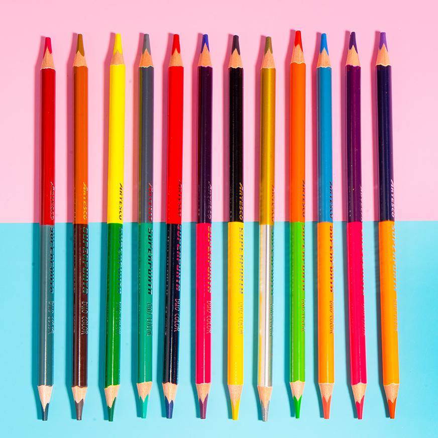 Color Largos Bicolor Artesco Dúo - Imagen 1