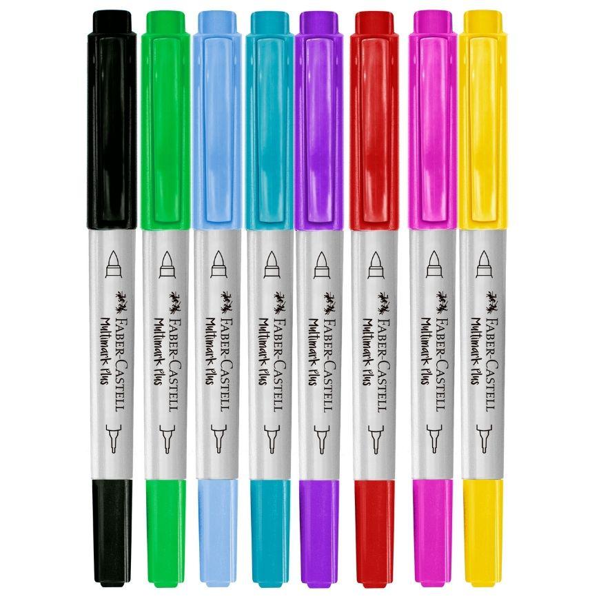 Plumón Indeleble Delgado Faber Castell Multimark - Imagen 1